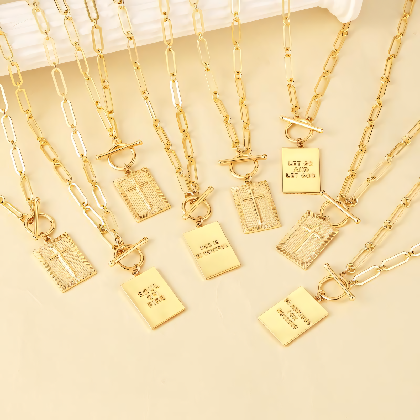 The Dainty Nail Cross Necklace