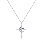Crown Cross Necklace
