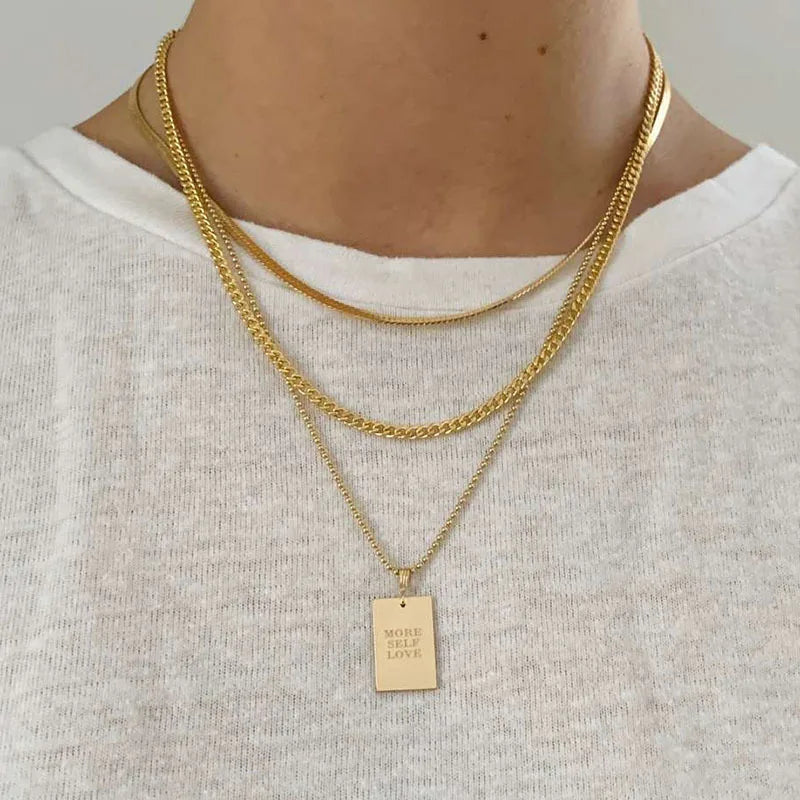 Engraved Motivational Necklaces