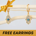 FREE GIFT - Evil Eye Charm Earrings 🎁