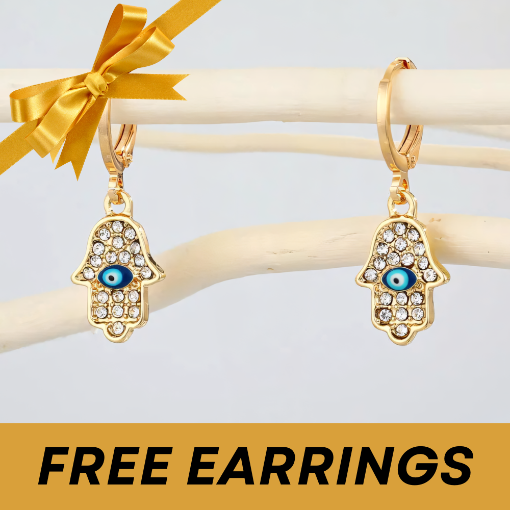 FREE GIFT - Evil Eye Charm Earrings 🎁