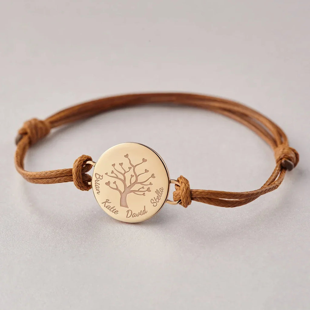 Custom Family Tree Bracelet