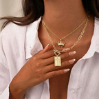 2PC Jesus Is King Necklaces
