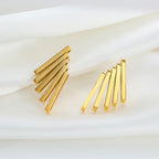 Minimal Geometric Bar Earrings