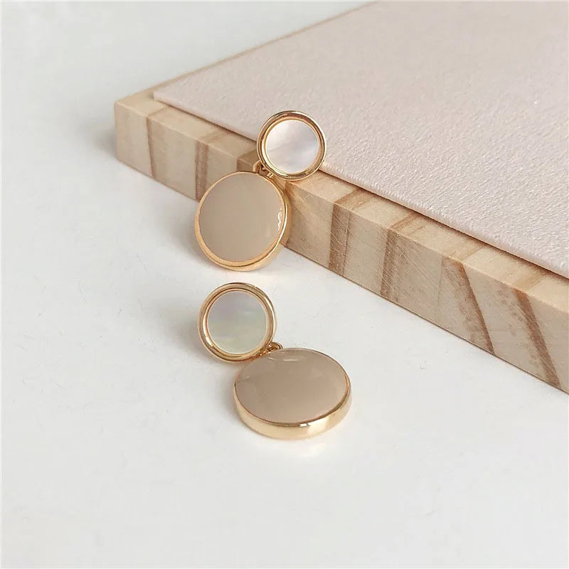 Vintage Enamel Earrings
