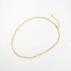 Dainty Geometric Choker