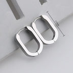 Solid Geometric Earrings