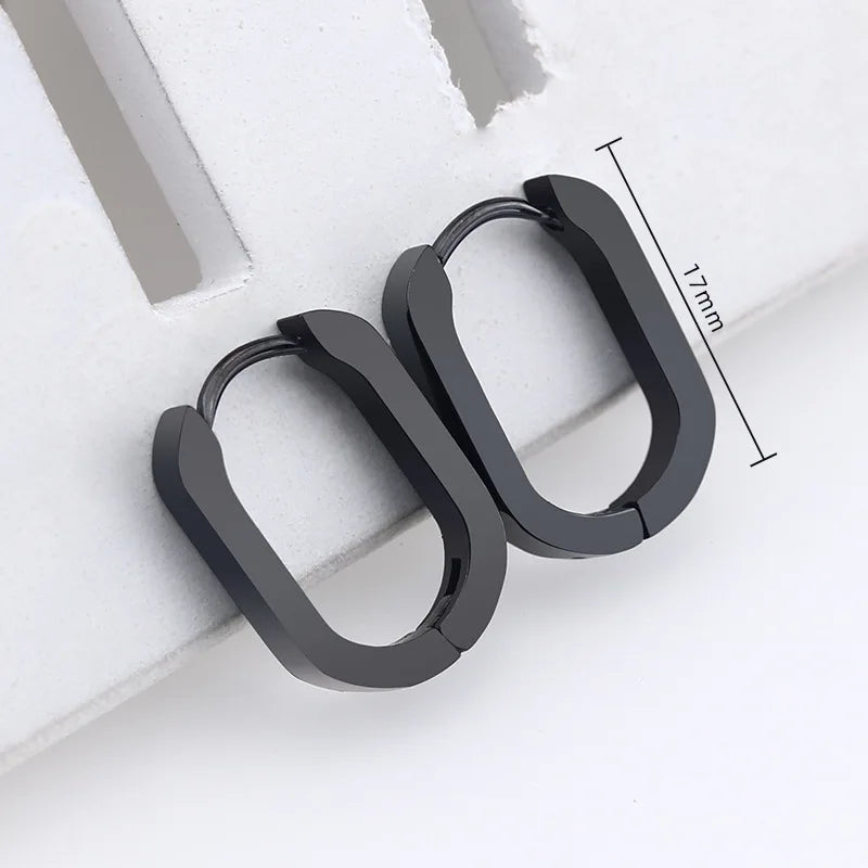 Solid Geometric Earrings