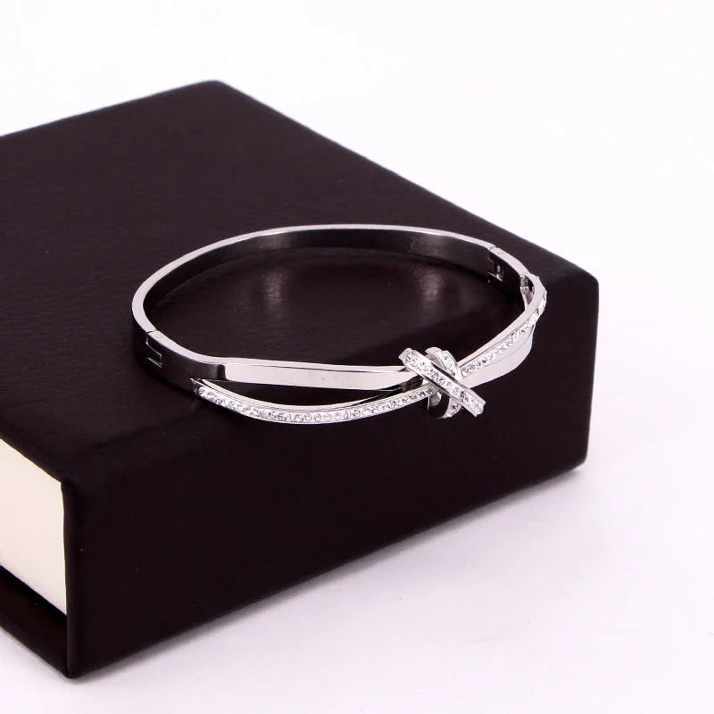 Twisted Knot Bangle