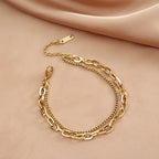 Stylish Multilayer Chain Bracelet