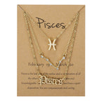 3PC Zodiac Necklaces
