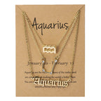 3PC Zodiac Necklaces