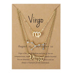 3PC Zodiac Necklaces