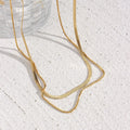 18k Double Layer Chain