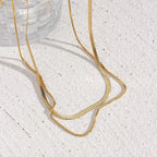 18k Double Layer Chain