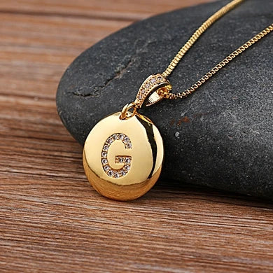 Simple Initial Necklace