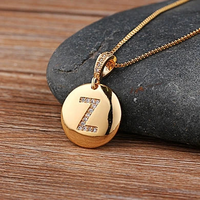 Simple Initial Necklace