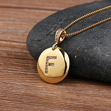 Simple Initial Necklace