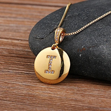 Simple Initial Necklace