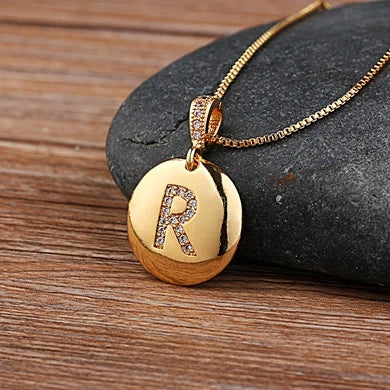 Simple Initial Necklace