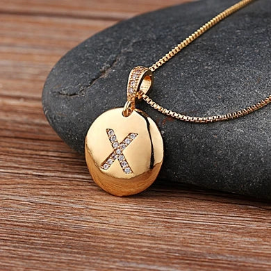 Simple Initial Necklace