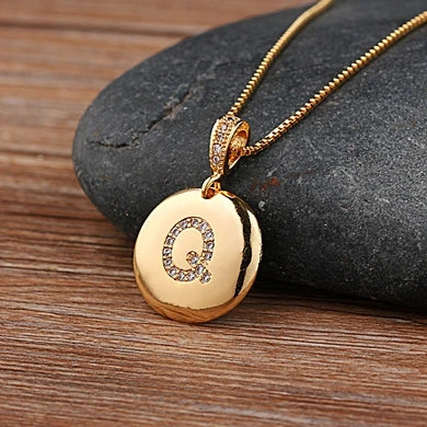 Simple Initial Necklace