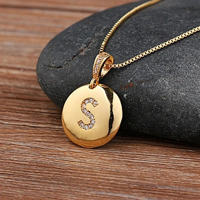 Simple Initial Necklace
