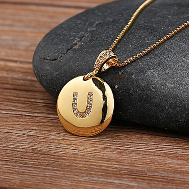 Simple Initial Necklace