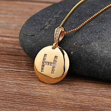 Simple Initial Necklace