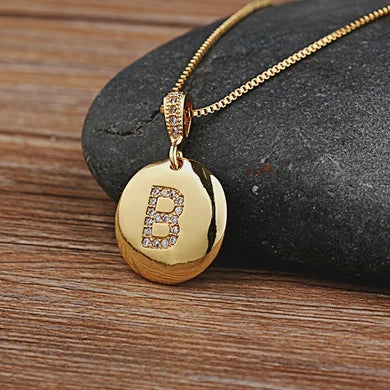 Simple Initial Necklace