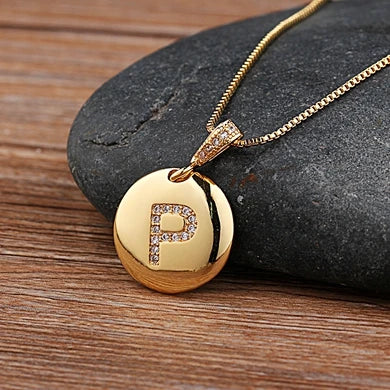 Simple Initial Necklace
