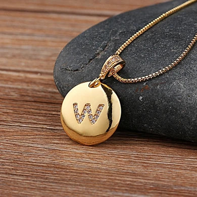 Simple Initial Necklace