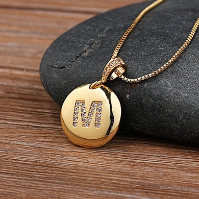 Simple Initial Necklace