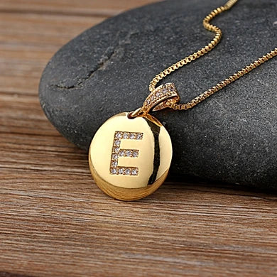 Simple Initial Necklace
