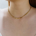 Dainty Geometric Choker