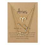 3PC Zodiac Necklaces