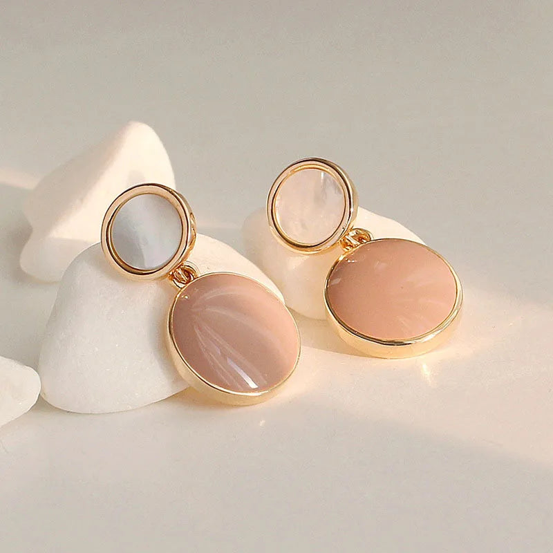 Vintage Enamel Earrings