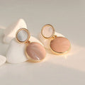 Vintage Enamel Earrings