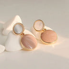 Vintage Enamel Earrings
