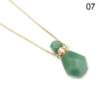 Crystal Perfume Bottle Necklace