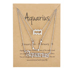 3PC Zodiac Necklaces