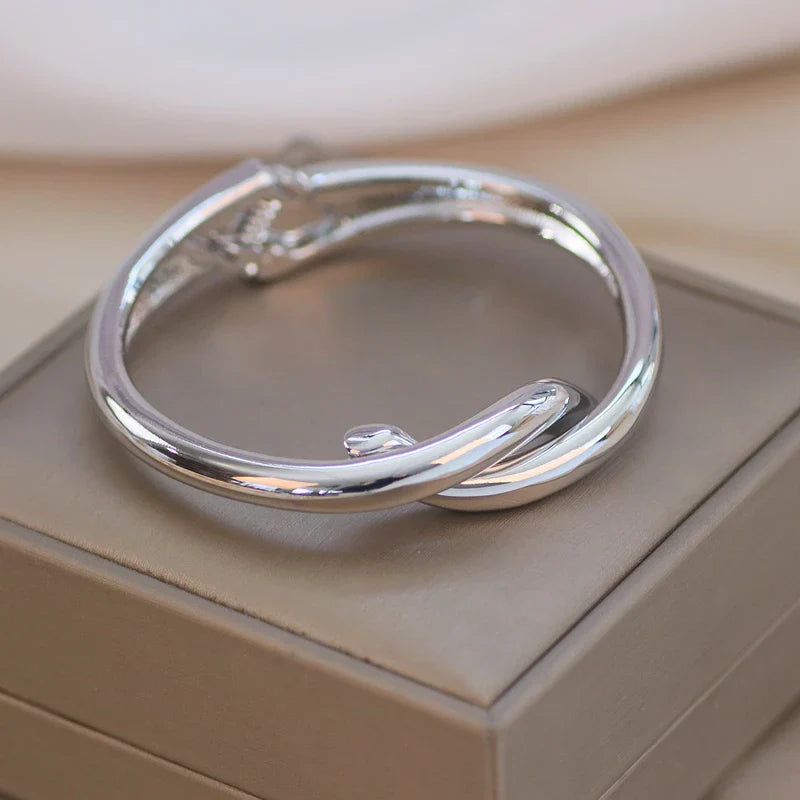 Simple Round Open Bangle 2.0