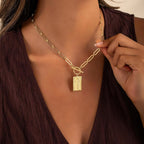 The Dainty Nail Cross Necklace