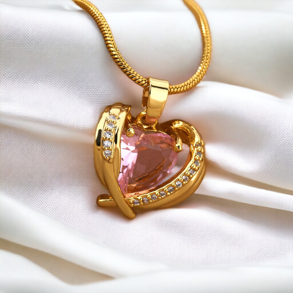 Embraced Heart Necklace - Free Gift