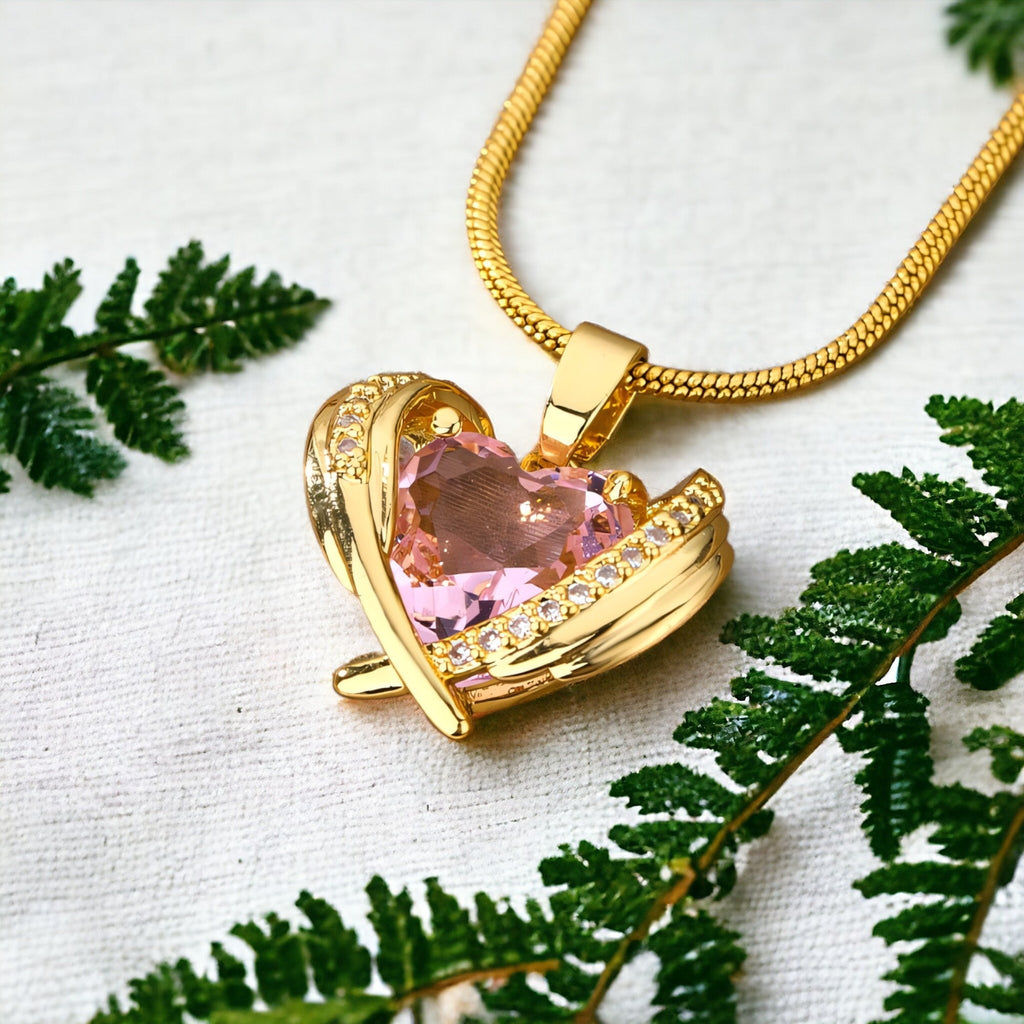 Embraced Heart Necklace - Free Gift