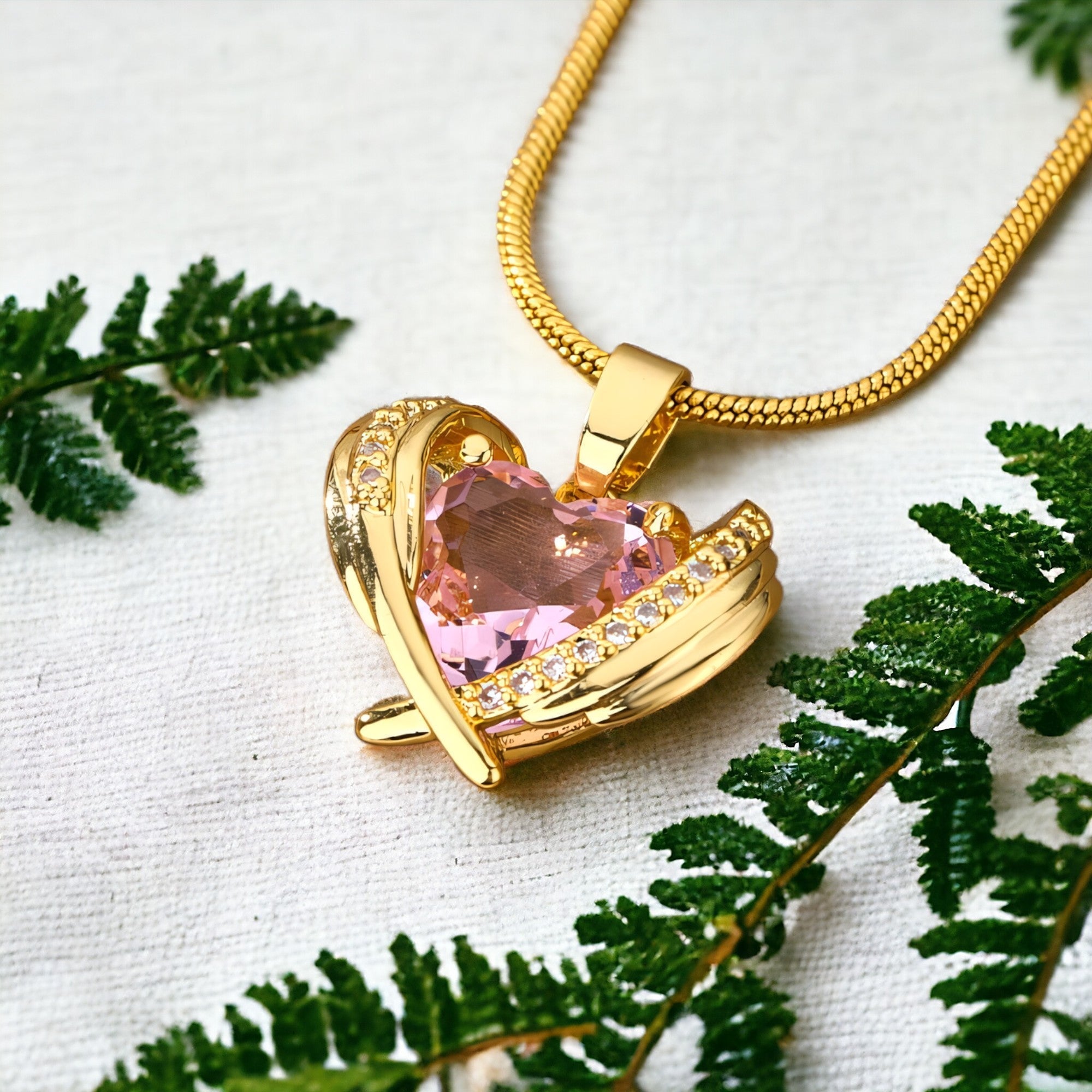 Embraced Heart Necklace - Free Gift