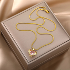 Embraced Heart Necklace - Free Gift