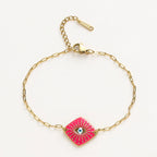 Simple Boho Evil Eye Bracelet