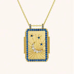 Bohemian Tarot Card Necklace