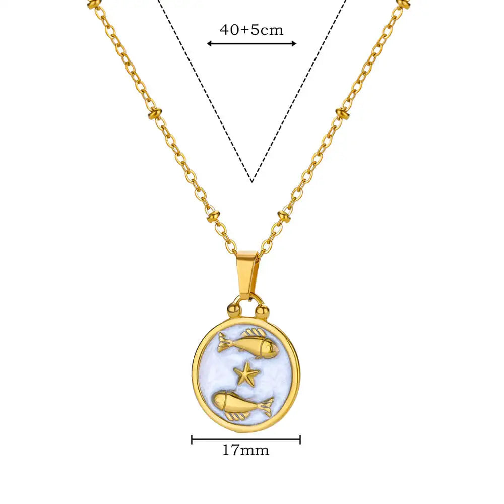 Dainty Zodiac Sign Necklace